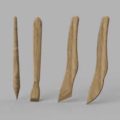 Bộ Dụng Cụ Tạo Hình Gốm (Ceramic Forming Tools)