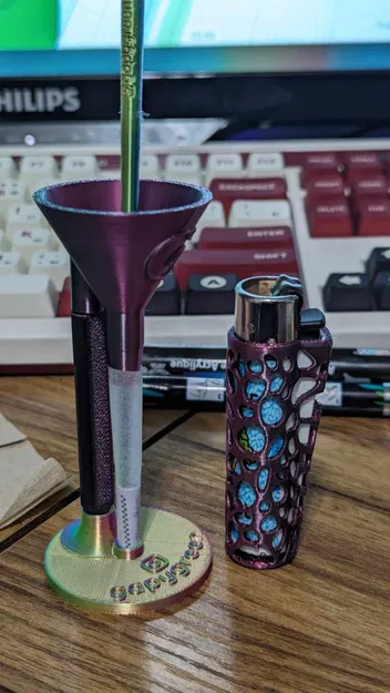 Bộ cone filler & packer Blazy Susan 53 mm - Image 1