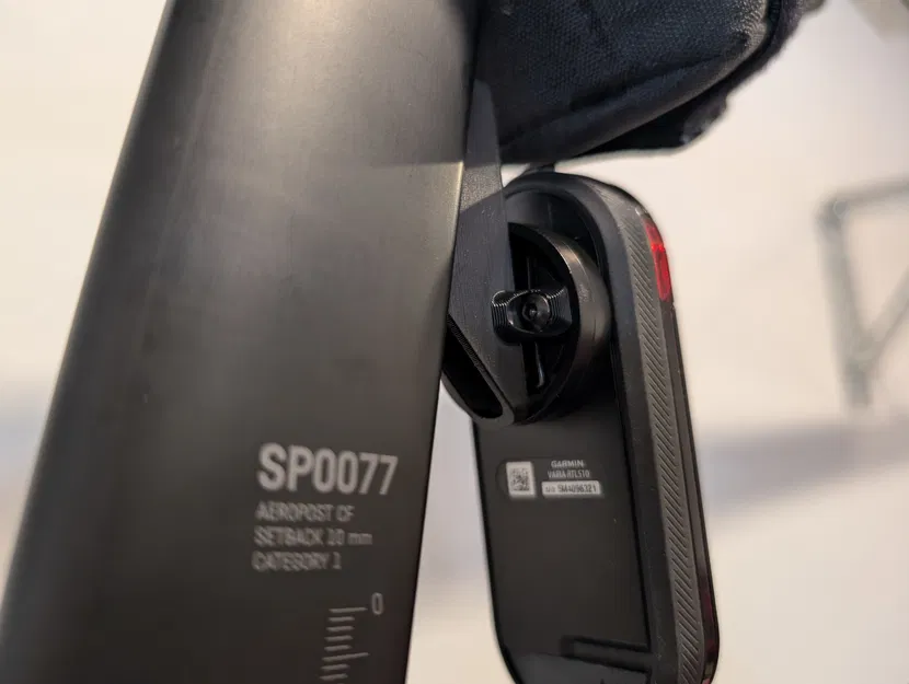 Ngàm Garmin Varia cho Canyon Aeroad / SP0077 (vặn vào seatpost) - Image 4