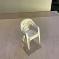 Ghế sân vườn màu trắng (White lawn chair) - Thumbnail 4