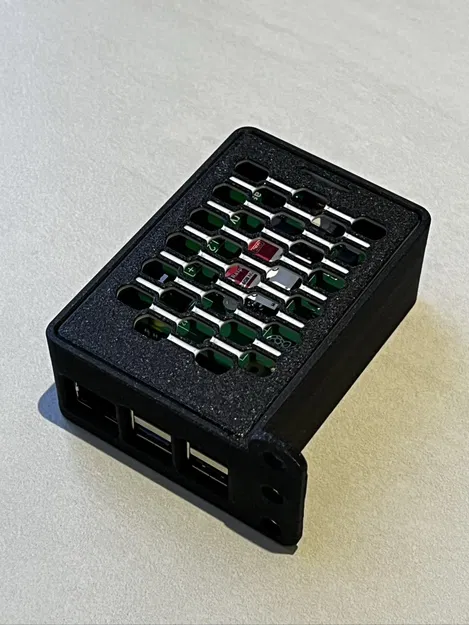 Vỏ Case Rackmount Raspberry Pi 5 Chuyên Nghiệp - Image 3