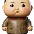 Mô hình Kim Jong Un phong cách Funko Pop! - In 3D độc đáo - Thumbnail 1