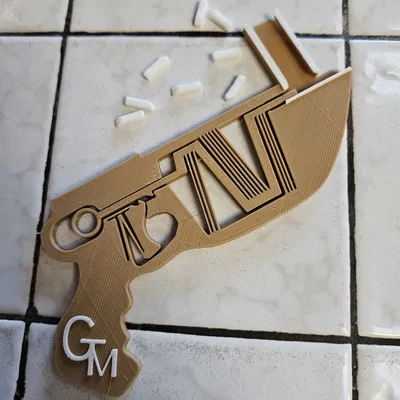 Súng "Print-in-Place" Mô Hình 3D Độc Đáo