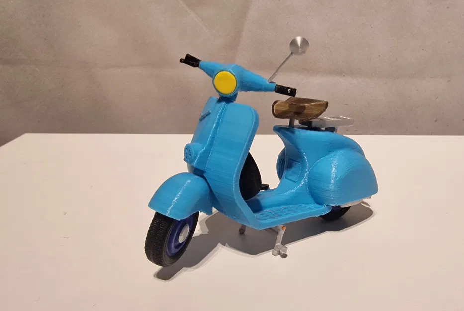 Mô Hình Xe Vespa 1960 Tái Hiện Cổ Điển Cho Người Yêu Xe - Image 1