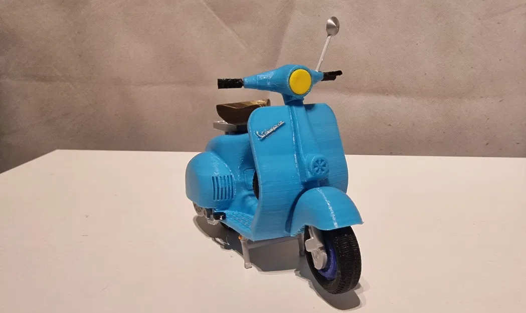 Mô Hình Xe Vespa 1960 Tái Hiện Cổ Điển Cho Người Yêu Xe - Image 4