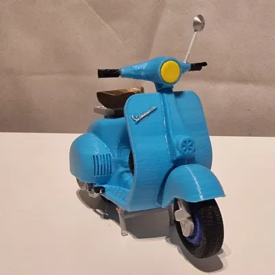Mô Hình Xe Vespa 1960 Tái Hiện Cổ Điển Cho Người Yêu Xe