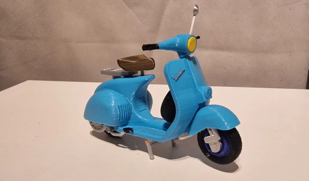 Mô Hình Xe Vespa 1960 Tái Hiện Cổ Điển Cho Người Yêu Xe - Image 6