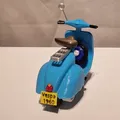 Mô Hình Xe Vespa 1960 Tái Hiện Cổ Điển Cho Người Yêu Xe - Thumbnail 14