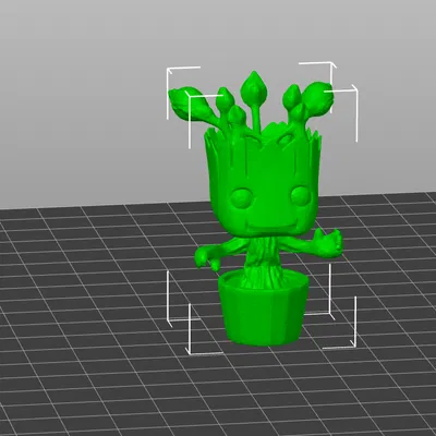Mô Hình Baby Groot 3D Guardians of the Galaxy Đáng Yêu