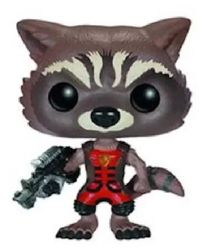 Mô Hình Rocket Raccoon Funko POP! In 3D - Image 1