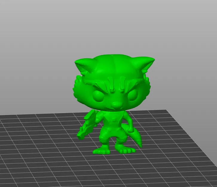Mô Hình Rocket Raccoon Funko POP! In 3D - Image 2