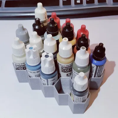 Giá đỡ sơn Vallejo 3D tường mỏng, tiết kiệm vật liệu