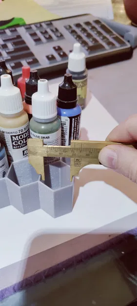 Giá đỡ sơn Vallejo 3D tường mỏng, tiết kiệm vật liệu - Image 2