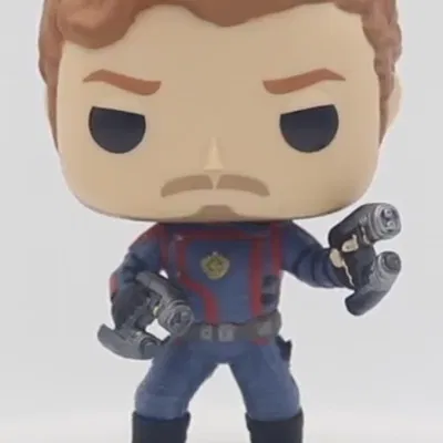 Mô Hình 3D Funko Pop Starlord Peter Quill Vệ Binh Dải Ngân Hà