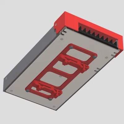 Vỏ PSU Meanwell LRS-350 / LRS-300 gắn DIN rail (The RIG)