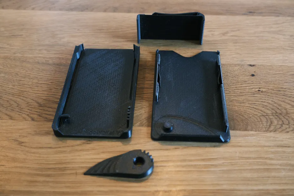 SlideWallet V2 – Ví thẻ cơ cấu trượt, mở bằng đẩy, có tùy chọn kẹp tiền - Image 7