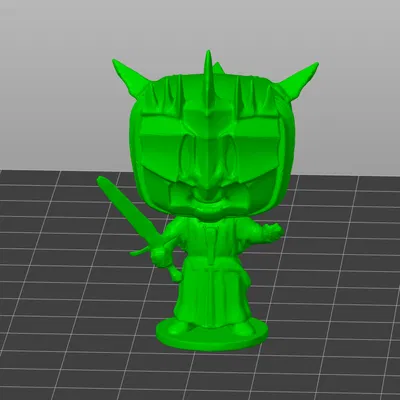 Tượng "Miệng Của Sauron" Phong Cách Funko POP! - Mô Hình 3D Lord of the Rings