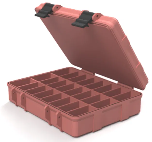 Hộp Rugged với vách ngăn parametric - Image 2