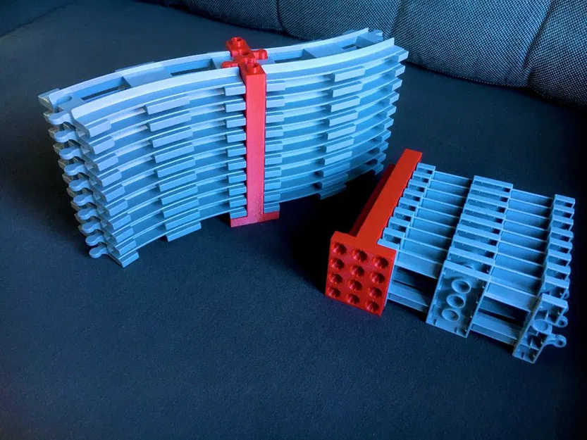 Trụ lưu trữ ray tàu Duplo - Image 1