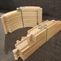 Trụ cất ray tàu Brio (Brio train rail storage pillar) - Thumbnail 1