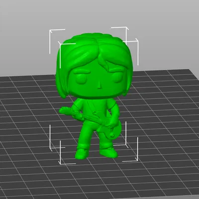 Mô Hình 3D Funko POP! Kurt Cobain Guitar Độc Đáo