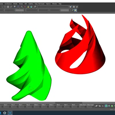 Fidget Xoắn Ốc Xuyên Tâm Mini (Tiny Spiral Passthrough Fidget)