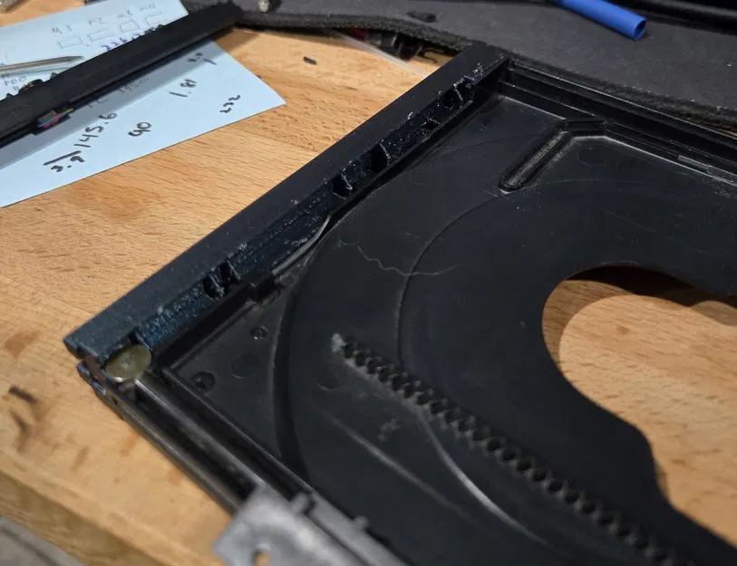 Tấm mặt trước khay đĩa PS2 (Front Disc Tray Plate) thay thế - Image 6