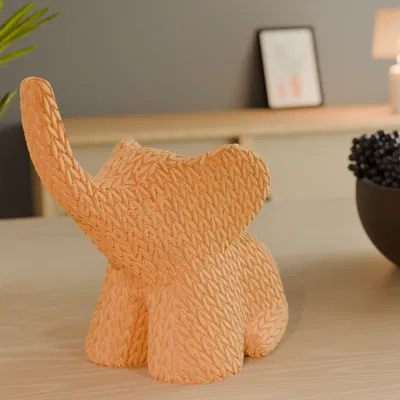 Tượng Voi Dệt Len (Knitted Elephant)