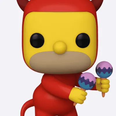 Mô Hình Homer Quỷ Funko POP! In 3D DIY