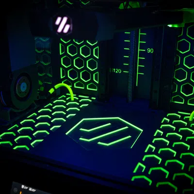 Mod nắp Deck Panel cho Voron 0.2 (Voron 0.2 DeckPanel Cover Mod)