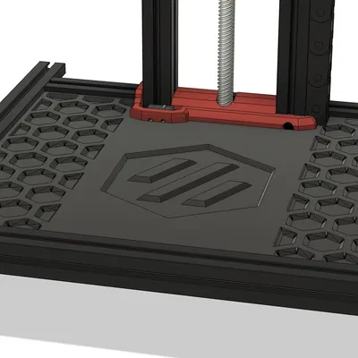 Mod nắp Deck Panel cho Voron 0.2 (Voron 0.2 DeckPanel Cover Mod)