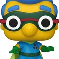 Mô Hình Milhouse Fallout Boy Simpsons Funko POP! In 3D - Thumbnail 1