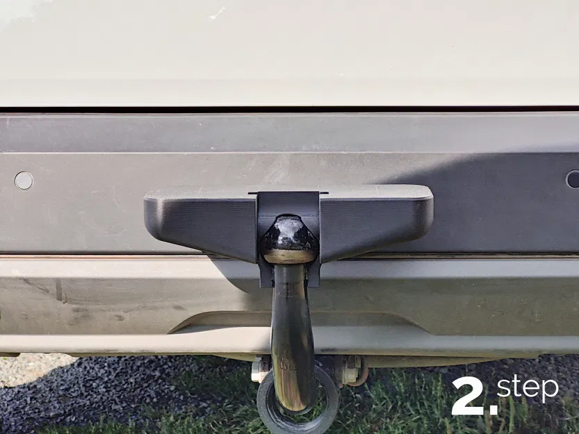 Bậc bước gắn móc kéo (Towbar step) - Image 4