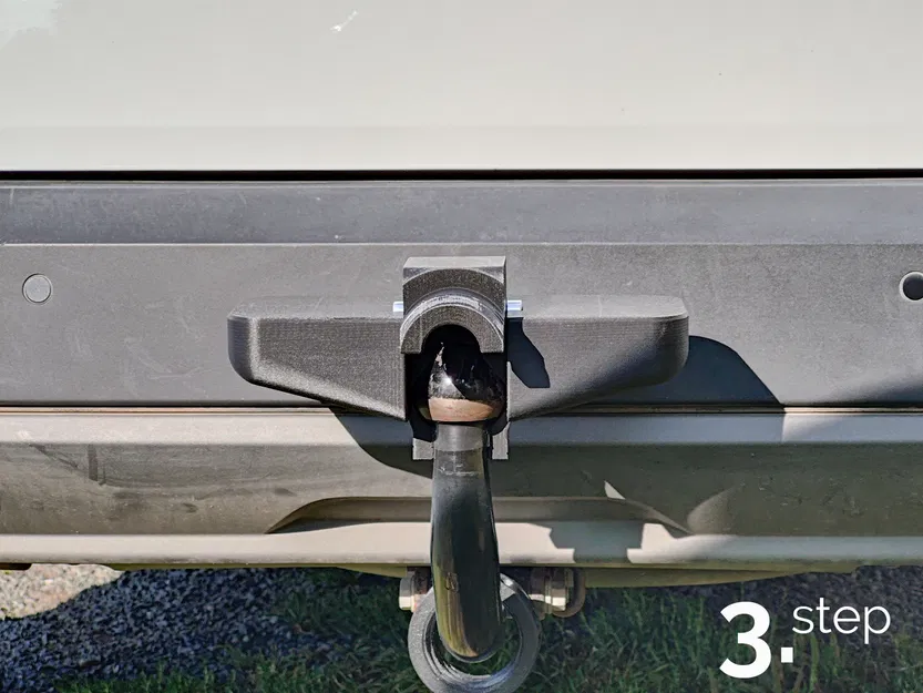 Bậc bước gắn móc kéo (Towbar step) - Image 5