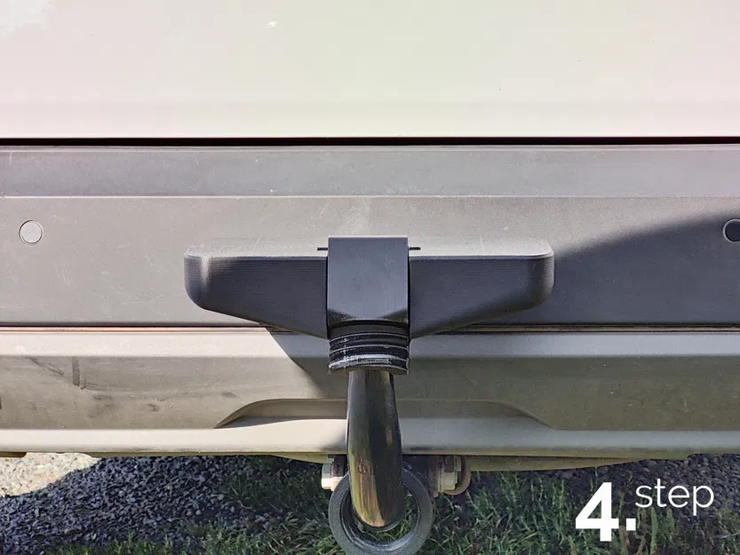 Bậc bước gắn móc kéo (Towbar step) - Image 6