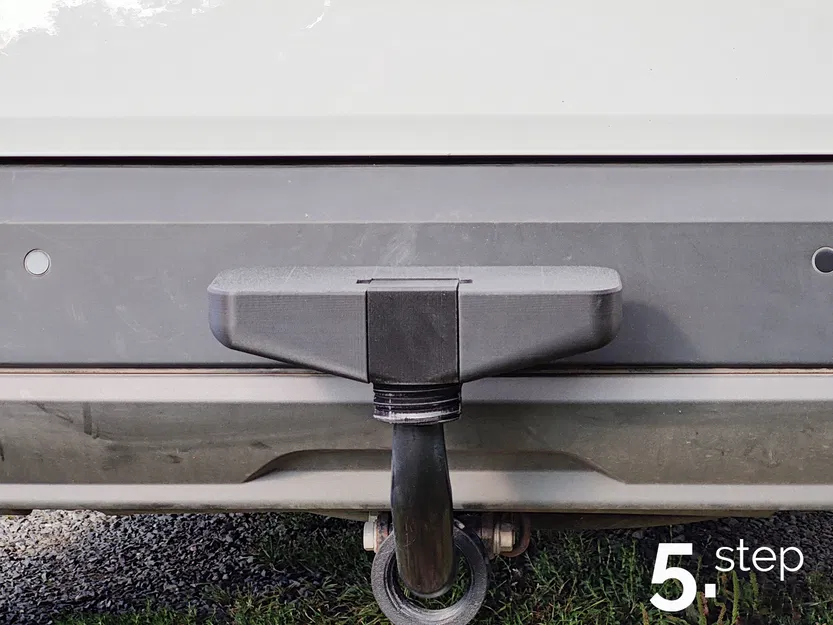 Bậc bước gắn móc kéo (Towbar step) - Image 7