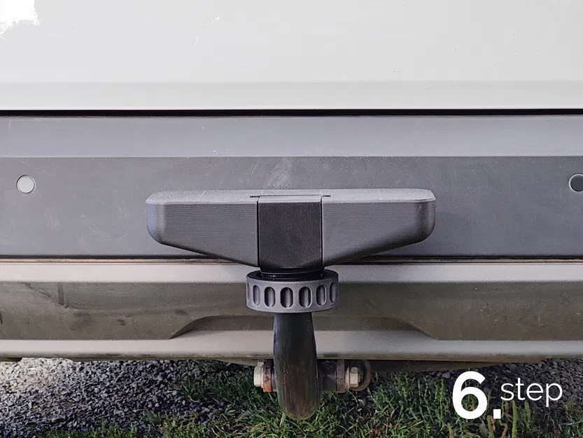 Bậc bước gắn móc kéo (Towbar step) - Image 8