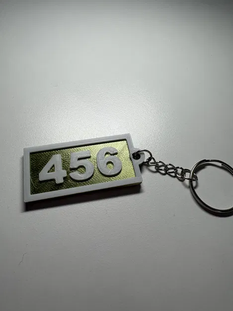 Móc Khóa Squid Game Số 456 Độc Đáo - Image 3