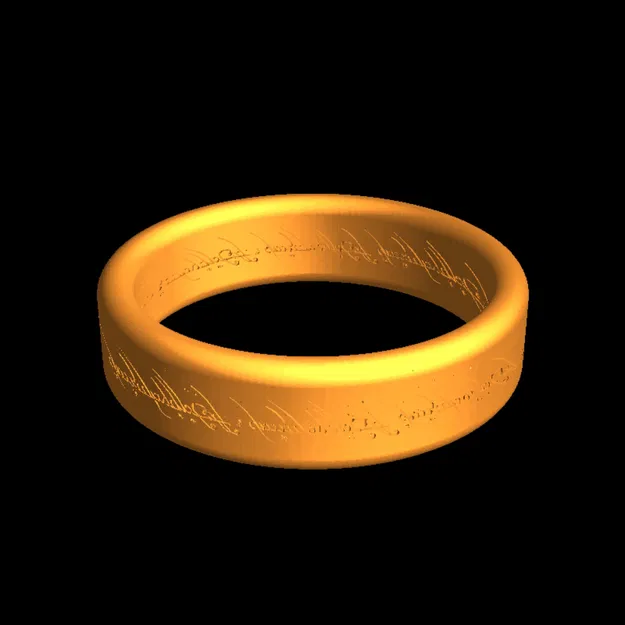 Mô Hình Chiếc Nhẫn Chúa Tể - Biểu Tượng Quyền Lực - Image 1