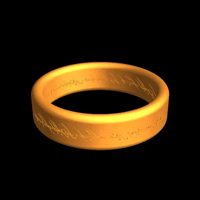 Mô Hình Chiếc Nhẫn Chúa Tể - Biểu Tượng Quyền Lực