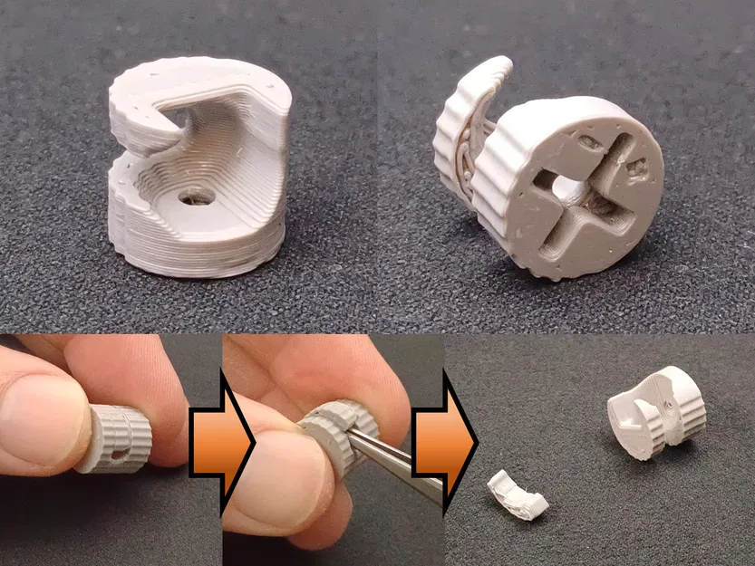 Rastex 12 – Cam Lock Connector 12mm (Minifix) để lắp nội thất - Image 1