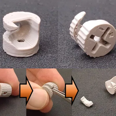 Rastex 12 – Cam Lock Connector 12mm (Minifix) để lắp nội thất