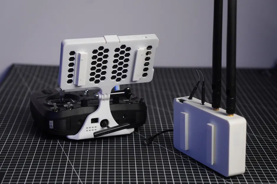 OpenIPC RubyFPV VRX kèm màn hình và bracket cho Radiomaster Boxer - Image 2