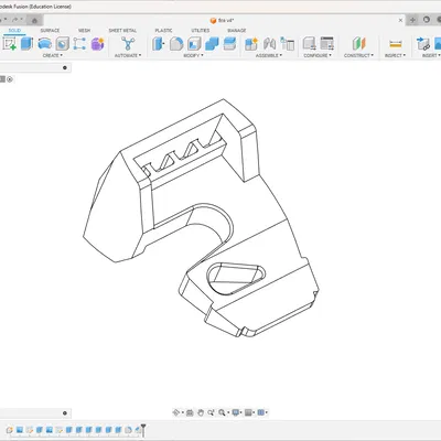 Mô Hình Nêm Cứu Hỏa Tượng Trưng (Firefighter Wedge) 3D