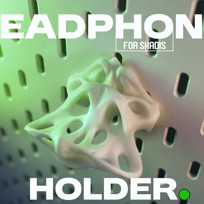 Móc treo tai nghe (cho bảng pegboard IKEA Skadis)