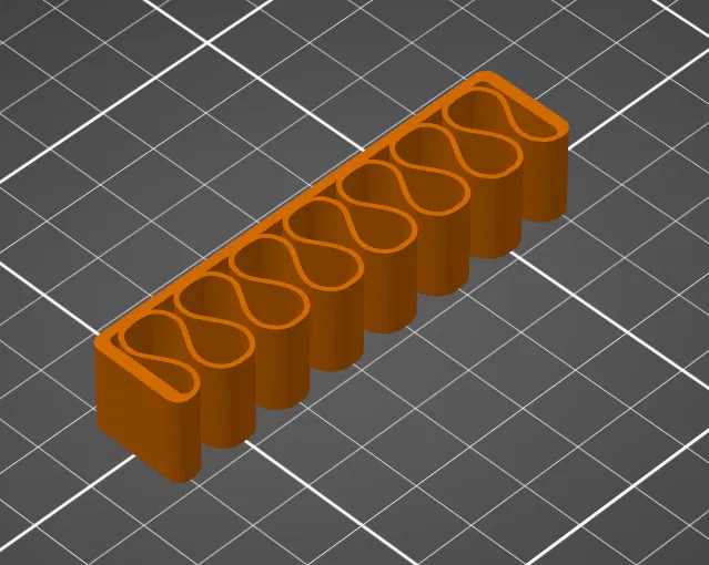 Kẹp Giữ Dây Cáp 7 Khe - Sắp Xếp Gọn Gàng - Image 1