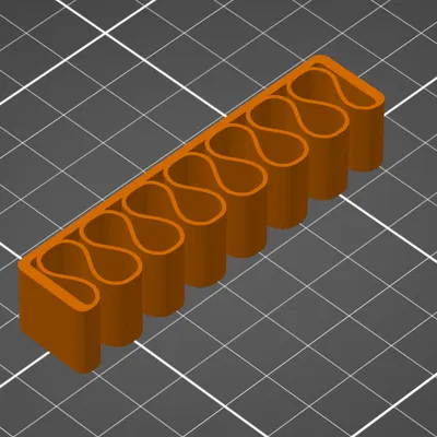 Kẹp Giữ Dây Cáp 7 Khe - Sắp Xếp Gọn Gàng