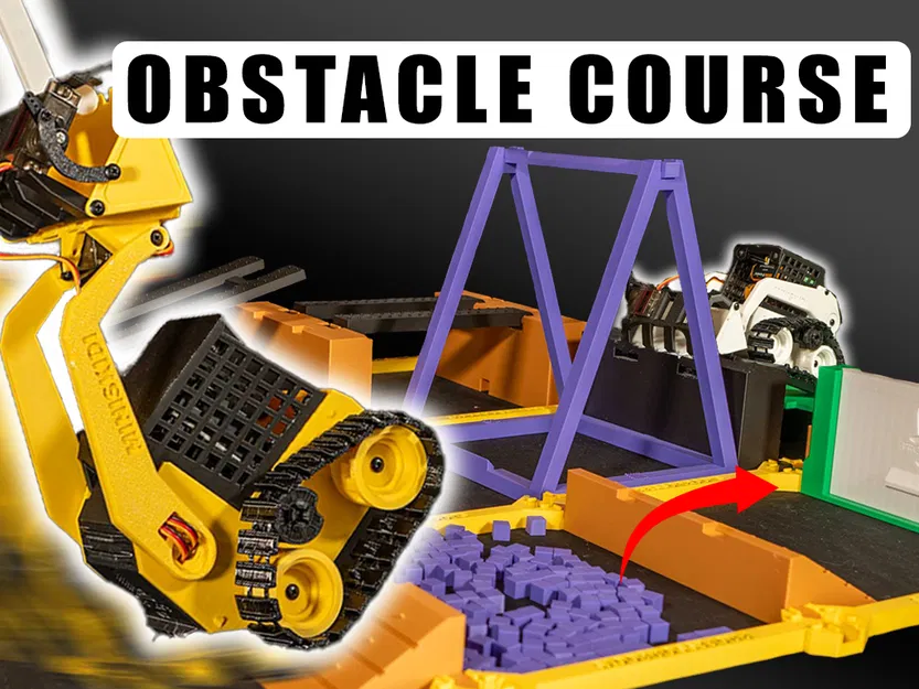 RC SkidSteer - Đường đua Ninja Warrior (Obstacle Course) - Image 1