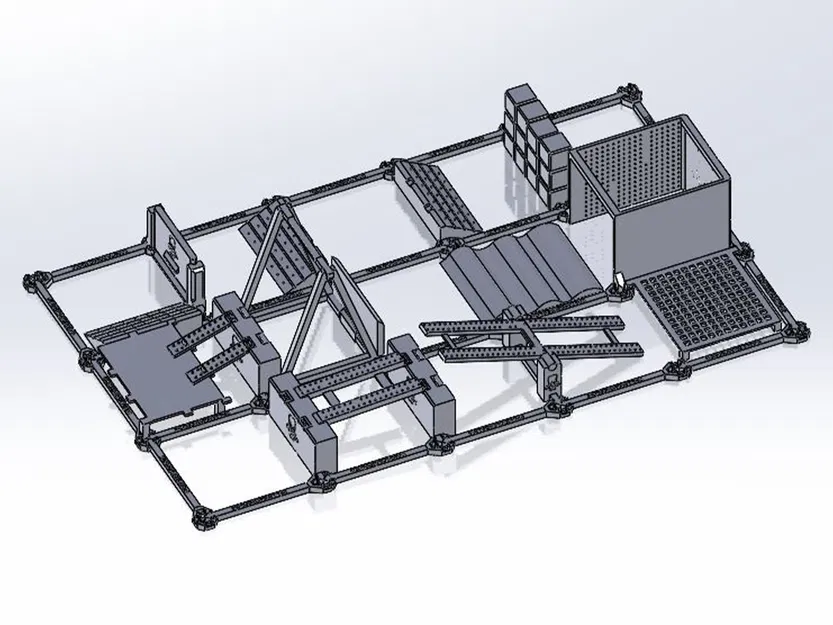 RC SkidSteer - Đường đua Ninja Warrior (Obstacle Course) - Image 2