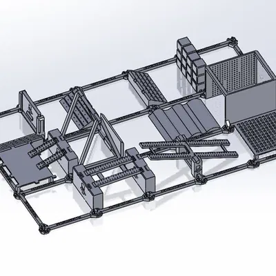 RC SkidSteer - Đường đua Ninja Warrior (Obstacle Course)
